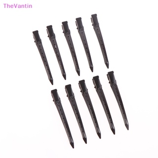 Thevantin กิ๊บติดผม โลหะ แบบมืออาชีพ DIY สําหรับจัดแต่งทรงผม 10 ชิ้น