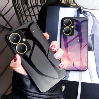 เคสโทรศัพท์มือถือแบบแก้วแข็ง กันกระแทก ลายท้องฟ้ากลางคืน แฟชั่น สําหรับ Vivo Y27 2023 Vivoy27 4G Vevo Y 27 27Y Y36 V2247 4G Vivoy36 5G