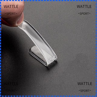 Wattle สติกเกอร์ซิลิกาเจลใส ป้องกันการชนประตู 100 ชิ้น