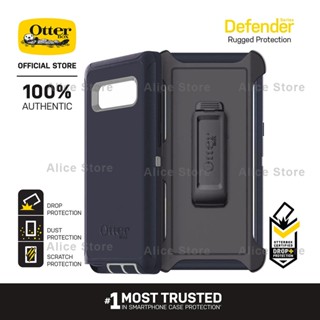 Otterbox Defender Series เคสโทรศัพท์มือถือ กันกระแทก สีน้ําเงินกรมท่า สําหรับ Samsung Galaxy Note 8