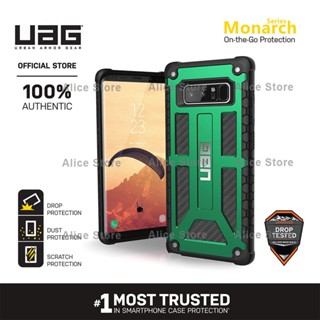 Uag เคสโทรศัพท์มือถือ สีเขียว สําหรับ Samsung Galaxy Note 8