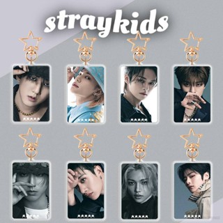 Straykids ใหม่ พวงกุญแจ จี้อัลบั้ม 5-STAR CHANGBIN HAN LEE KNOW FELIX BANGCHAN IN