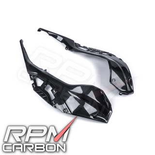 BMW S1000RR Carbon Fiber Tank Side Panels (OEM Version)