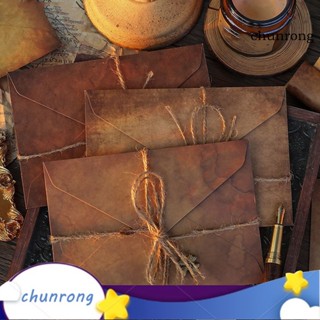 Chunrong กระดาษเขียนตัวอักษร A5 ใช้งานง่าย สไตล์วินเทจ 1 ชุด