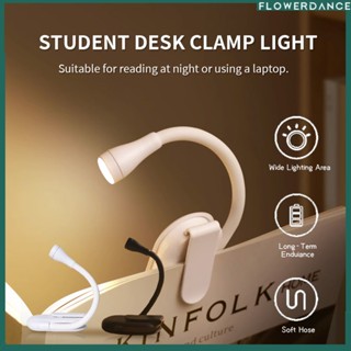 ไฟอ่านหนังสือแบบชาร์จไฟได้ 3 โหมด Usb อ่านหนังสือกลางคืนแบบยืดหยุ่นได้ Mini Clip-on Book Light สำหรับดอกไม้ท่องเที่ยวในหอพัก