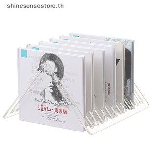 Shine ชั้นวางแผ่น Cd อัลบั้ม สะสมแผ่นเสียงไวนิล 12 ช่อง