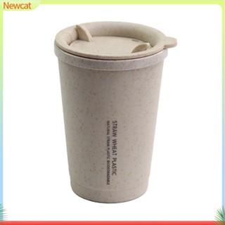 {Newcat} แก้วกาแฟ ABS สองชั้น กันรั่วซึม สําหรับเดินทาง