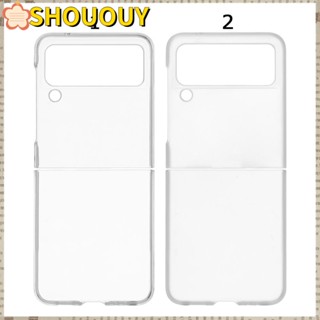 Shououy ฝาครอบป้องกัน ฝาหลัง เนื้อแมตต์ สําหรับ Galaxy Z Flip 3 5G