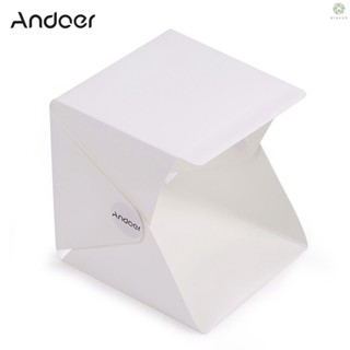 [XS]Andoer Folding Foldable Portable Mini Photography Lightbox Studio for iPhone Samsang LG  Smartphone Digital or DSLR Camera
