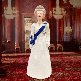 New Queen Elizabeth II Doll Ornaments Resin Handicraft Decorative Souvenir Decor