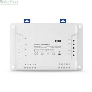 【Big Discounts】4 Way 10A Relay 2KW AC100-240V APP Control Accessories Connected Device#BBHOOD