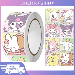 ใหม่ สติกเกอร์ซีล ลายการ์ตูน Sanrio น่ารัก สําหรับตกแต่งแล็ปท็อป Diy 500 ชิ้น