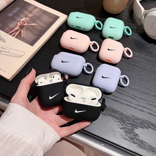 เคสหูฟังบลูทูธ ซิลิโคนนุ่ม สีมาการอง สําหรับ Apple AirPods Pro 3 Air Pods 2 1