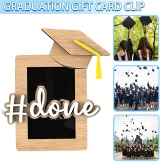 Wooden Graduation Gift Card Holders 2023 Grad Gift Graduation Party Decorations