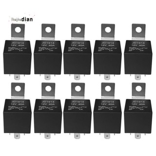 สวิตช์รีเลย์ 5 Pin 12V (SPDT) (30/40 แอมป์) 12 โวลต์ สําหรับรถยนต์ 10 ชิ้น