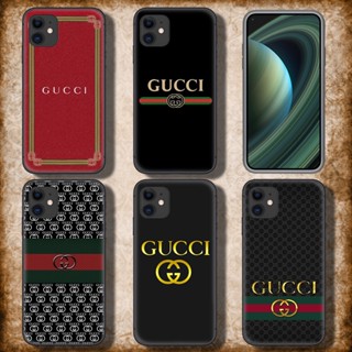 เคสโทรศัพท์มือถือ TPU แบบนิ่ม ลาย W96 โลโก้ Gucci หรูหรา สําหรับ iPhone SE 2020 12 Mini 13 Pro Max