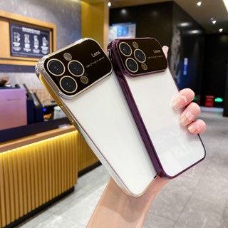 เคสโทรศัพท์มือถือ ซิลิโคนนุ่ม ใส กันรอยเลนส์กล้อง สําหรับ Realme C55 C53 C35 C33 C30 C30s C11 C20 C21Y C25Y C15 5 5i 6i 5s 8 Narzo 50A Prime