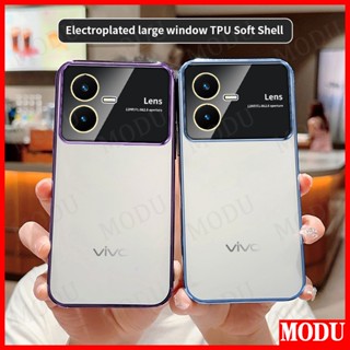 Modu เคสซิลิโคนนิ่ม ป้องกันเลนส์ สําหรับ Vivo Y22 2022 Y22S