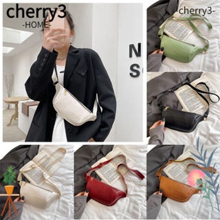 Cherry3 กระเป๋าคาดเอว หนัง PU แฟชั่น เหมาะกับการพกพา เล่นกีฬา วิ่ง เดินป่า ชอปปิ้ง สําหรับผู้หญิง