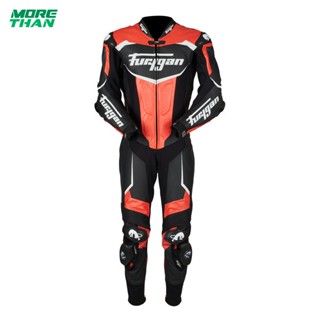 ชุดเรสซิ่งสูท FURYGAN RACING SUITS รุ่น OVERTAKE ลาย BLACK RED WHITE