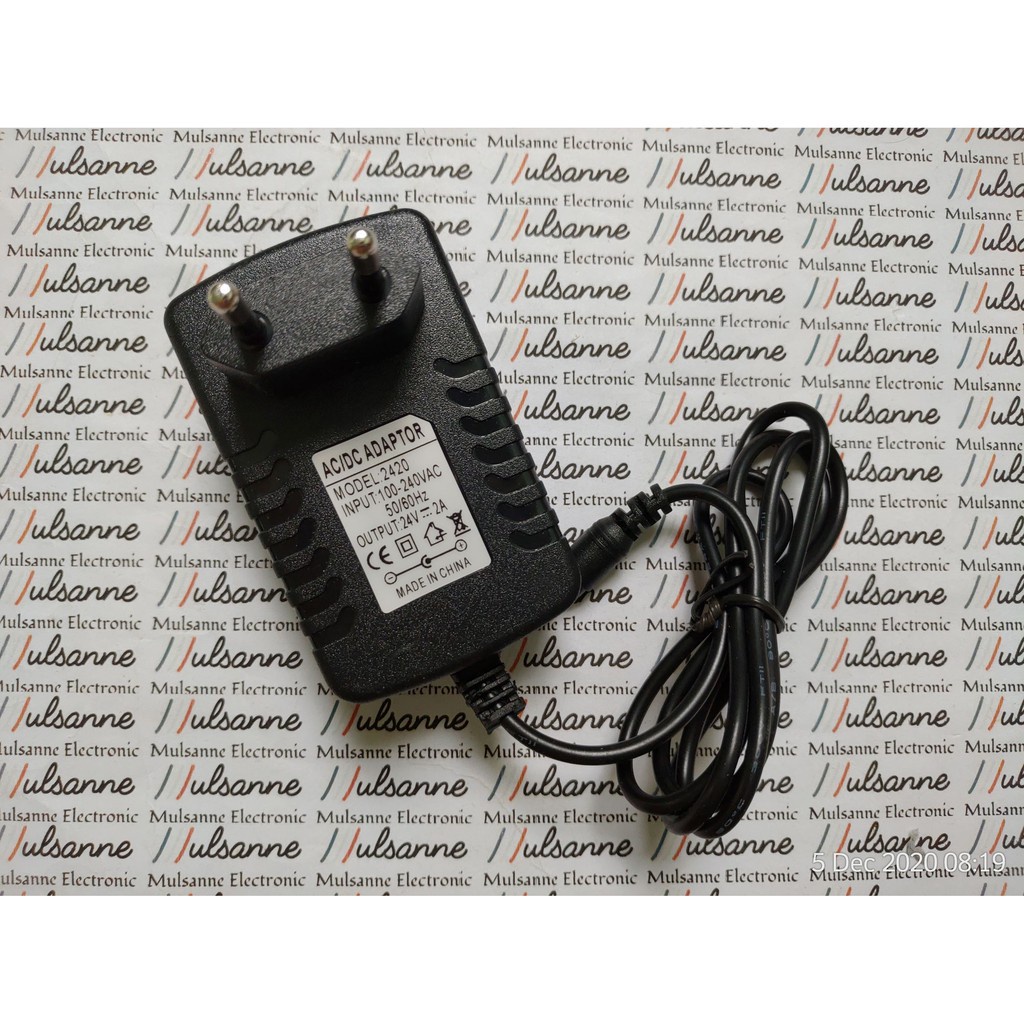 อะแดปเตอร์ 24V / 2A*