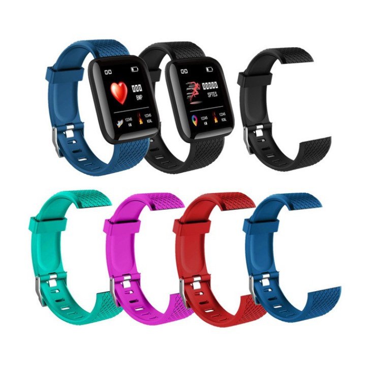 สายนาฬิกา Smartwatch สายรัดทดแทน 116 Plus / ID 116 / D18 Y68 MODE 2 / Vyatta / D13 / A7S