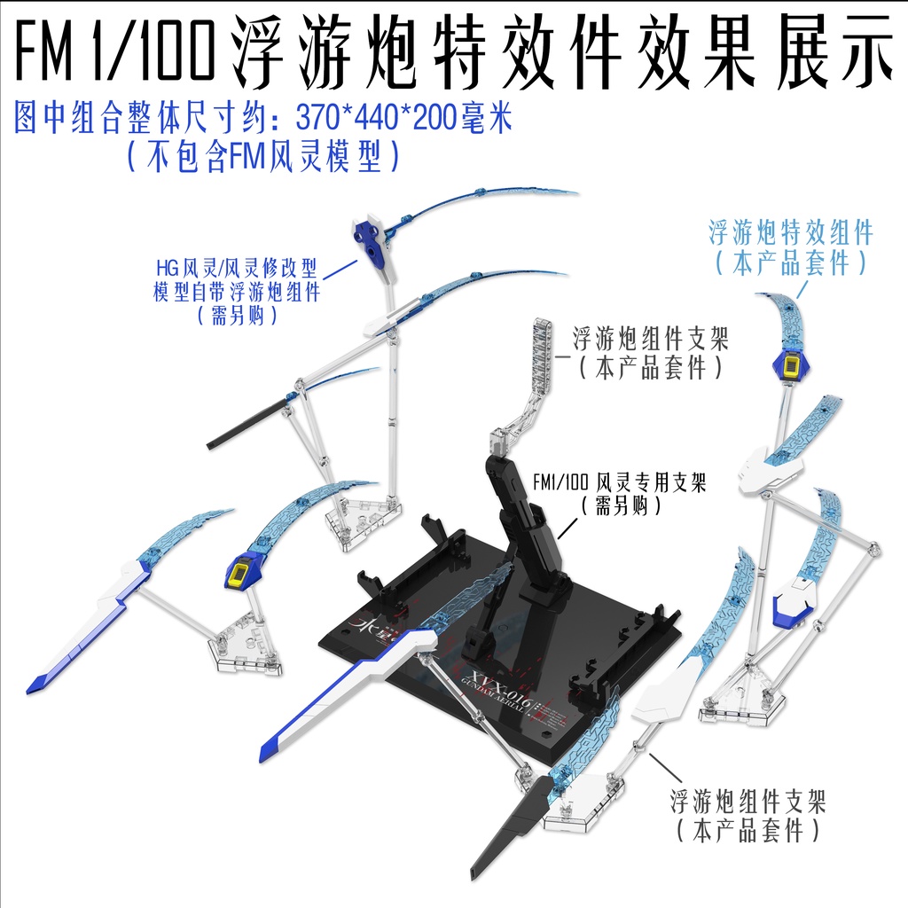 DDB TWFM FM 1/100 Aerial Funnel Effects Unit อะไหล่ Addon - รูปที่ 2