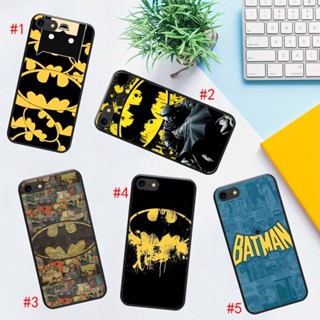 เคสโทรศัพท์ TPU แบบนิ่ม ลาย XW12 โลโก้ Marvel Batman สําหรับ OPPO A12 A12E A15 A15S A16 A16S A54S A1K A77 F3 A91 F15 F7 A83 A93