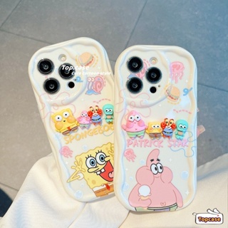 เคสโทรศัพท์มือถือนิ่ม ขอบโค้ง ลายการ์ตูนคลื่น 3D แฮนด์เมด สําหรับ Vivo V25e V25 Y02 Y02s Y35 2022 Y22s Y16 Y15A Y21 Y21A Y21s Y20i Y20s [G] Y17 Y15 Y15A Y15s Y12 Y12A Y12s Y21T Y33s