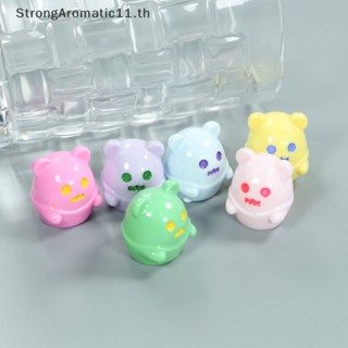 Strongaromatic เครื่องประดับตกแต่งรถยนต์ ลายการ์ตูนน่ารัก สีมาการอง 5 ชิ้น