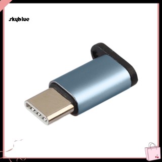 [Sy] อะแดปเตอร์แปลง Micro USB Female เป็น Male USB Type C สําหรับ Macbook ใหม่