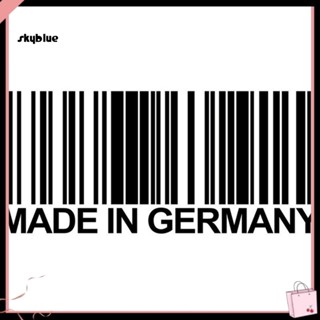 [Sy] สติกเกอร์ไวนิล ลาย MADE IN GERMANY 156x68 ซม. สําหรับติดตกแต่งรถยนต์