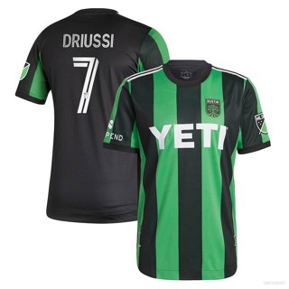 เสื้อยืดแขนสั้น พิมพ์ลายทีมชาติฟุตบอล Sebastian Driussi Austin FC พลัสไซซ์ 2021