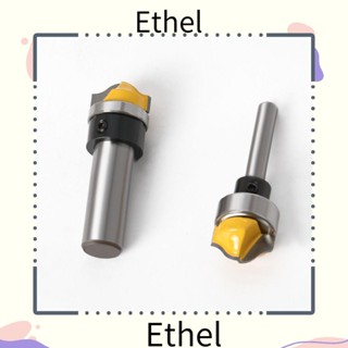 Ethel1 ดอกสว่านเราเตอร์ ก้าน 6 มม. 6.35 มม. 8 มม. 12 มม. สําหรับงานไม้