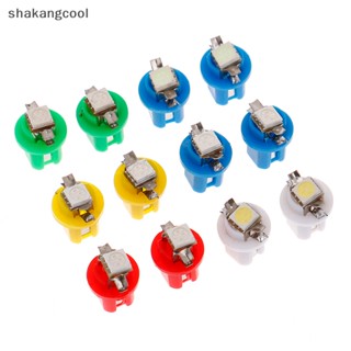 Shakangcool แผงหลอดไฟ LED T5 สว่างมาก สําหรับรถยนต์ 2 ชิ้น SGL