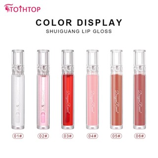 DRAGON RANEE Lip Glaze Water Lip Glaze Velvet Natural Whitening Makeup Not Fade No-stick Cup Lipstick Lip Gloss [TOP]