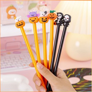 ปากกาสีดำ 0.5 มม. รูปฟักทองน่ารัก Ghost Signature Pen Halloween -FE