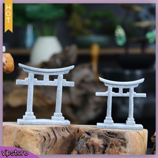 (VIP) โมเดลประตูศาลเจ้าญี่ปุ่น Shinto Torii ขนาดเล็ก สําหรับตกแต่งตู้ปลา ใต้น้ํา