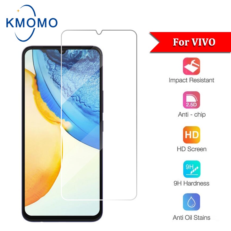 VIVO ฟิล์มกระจก กันรอยหน้าจอ Y18 Y03 Y27 4G Y27s Y03 Y17s Y100 Y36 5G Y35 Y16 Y02 Y02s Y22s Y22 Y73 Y33s Y33t Y21 Y21t Y21s Y20 Y20i Y20s G Y15s Y15a Y01 Y12a Y76 Y72 Y12s Y11 Y17 Y15 Y12 Y31 Y51 Y30 Y50 Y19