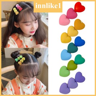 Innlike1 กิ๊บติดผม กิ๊บติดผม สีพื้น แฟชั่นฤดูร้อน สําหรับเด็กผู้หญิง นักเรียน