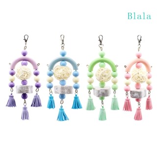 Blala ของเล่นเคี้ยว อะคริลิค ลูกปัด กันกัด ขนาดเล็ก สําหรับนกแก้ว