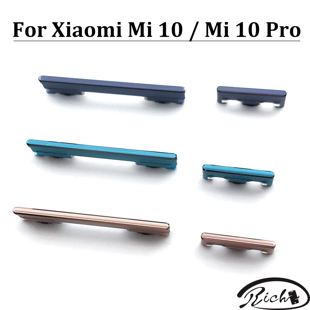 ปุ่มปรับระดับเสียงด้านข้าง สําหรับ Xiaomi Mi 10 Pro Xiaomi Redmi Note 8 9 Pro 9S
