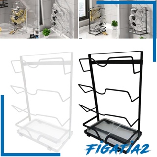 [Figatia2] ชั้นวางฝาหม้อ อเนกประสงค์ ใช้ซ้ําได้ สําหรับห้องครัว ตู้อาหาร