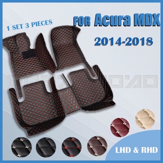 Rhd พรมปูพื้นรถยนต์ สําหรับ Acura MDX 2010 2011 2012 2013