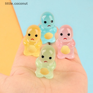 [little.coconut] ฟิกเกอร์เรซิ่น รูปการ์ตูนไดโนเสาร์ สีเหลือง เรืองแสง ขนาดเล็ก 1 ชิ้น