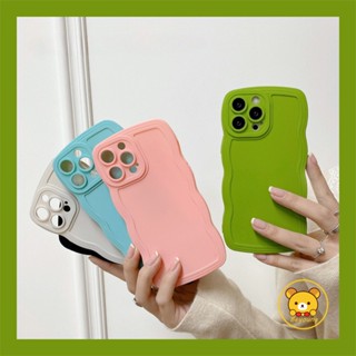 เคสโทรศัพท์มือถือ ซิลิโคน ลายคลื่น สีแคนดี้ สําหรับ OPPO A76 A96 4G A92 A52 A72 A35 A15 A15S A33 A32 2020 A53S 4G A56 A55 A55S 5G