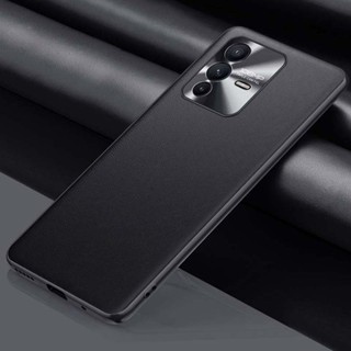เคสโทรศัพท์มือถือหนัง PU ซิลิโคน ผิวด้าน กันกระแทก หรูหรา สําหรับ Vivo V23 V23 Pro
