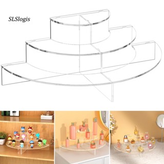 Sls_ ชั้นวางขนมหวาน แบบอะคริลิคใส หลายชั้น ติดตั้งง่าย สําหรับงานปาร์ตี้