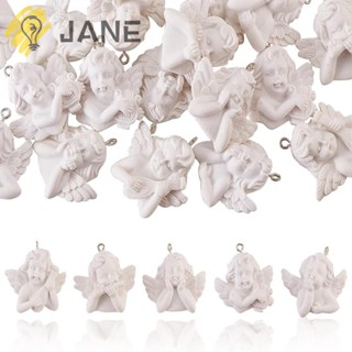 Jane จี้สร้อยคอเรซิ่น รูปนางฟ้า 20 ชิ้น 20 ชิ้น