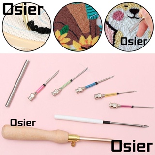 Osier1 เข็มเย็บปักถักร้อย เปลี่ยนหัวได้ DIY อุปกรณ์เสริม สําหรับเย็บผ้า